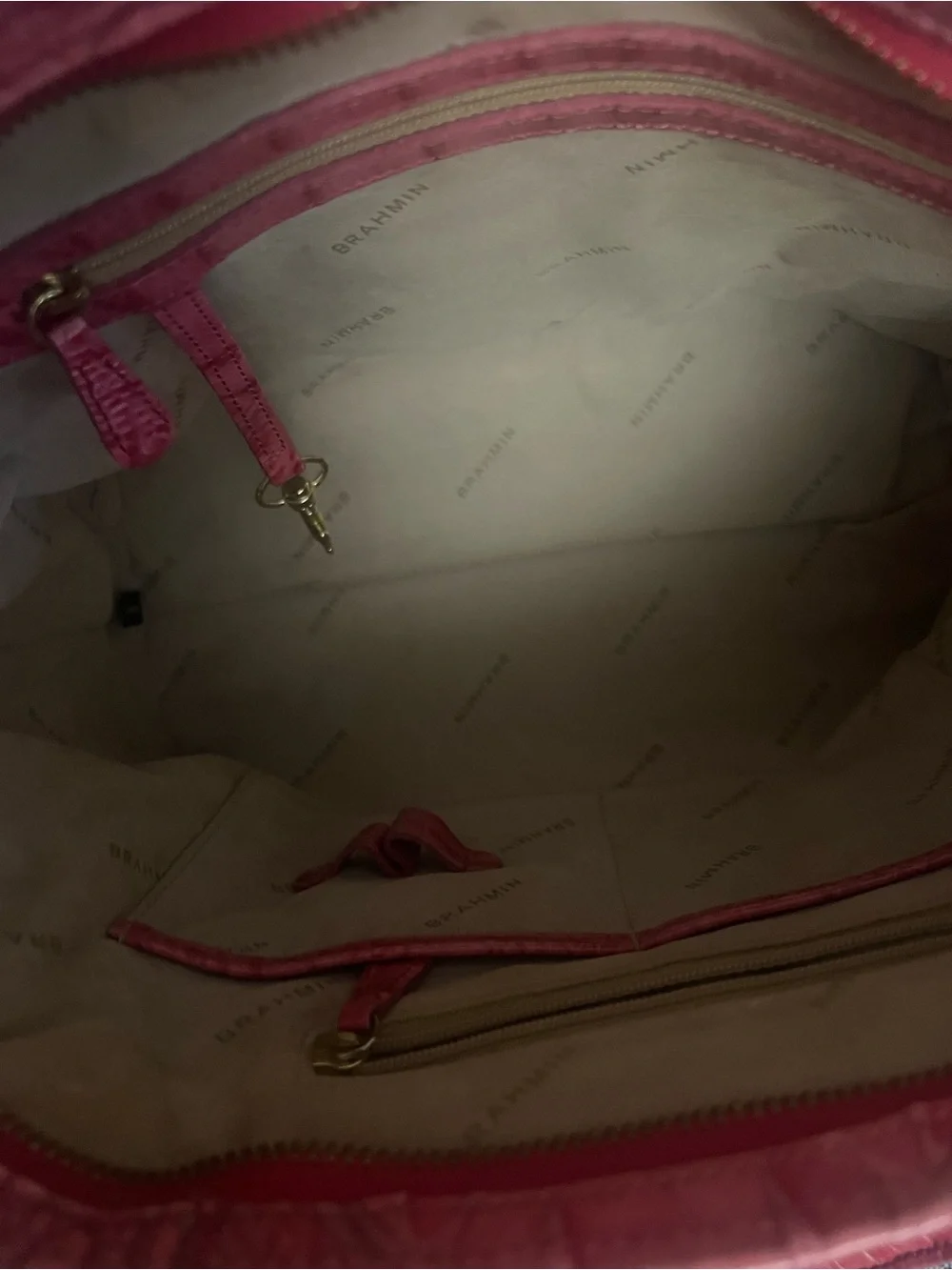 Brahmin Mini Asher Small Tote in Pink